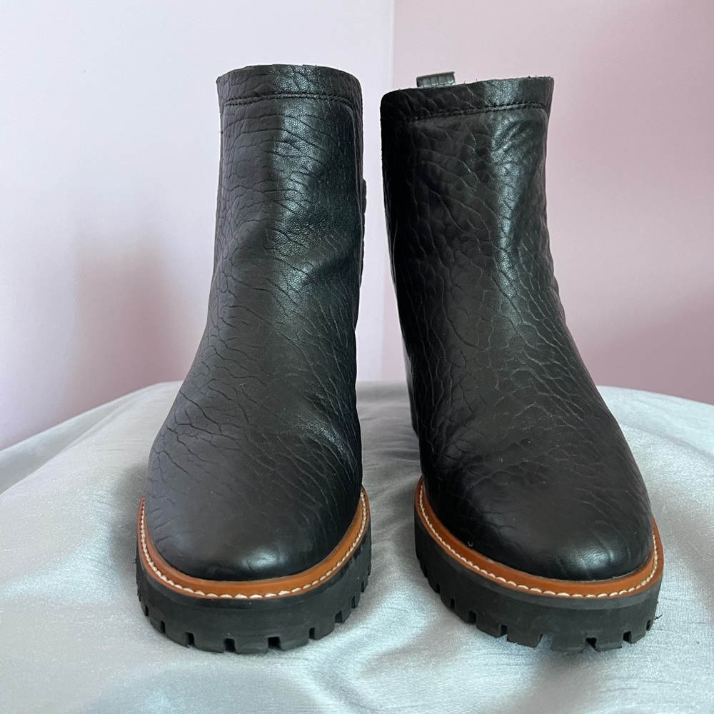 Vince Camuto leather booties